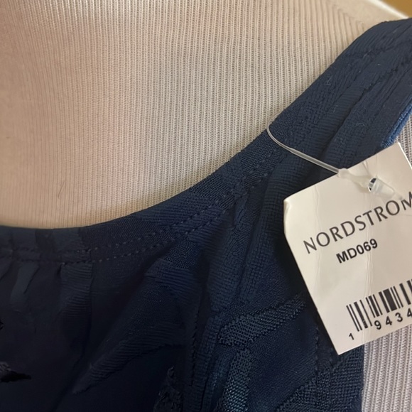 TOMMY BAHAMA Size 14 Monochromic MODEST Palm-tree "Textured Print" 1-Pc $158 NEW - Picture 16 of 16